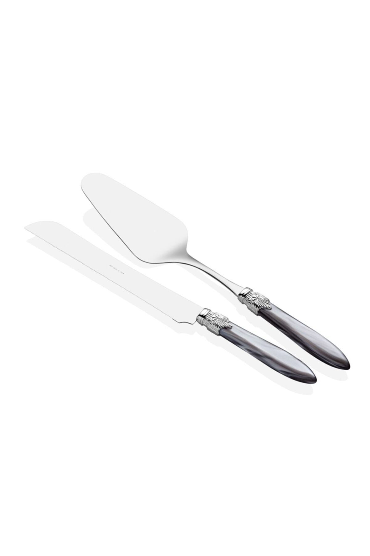 Rivadossi Laura Silver Gri Pasta Servis Seti