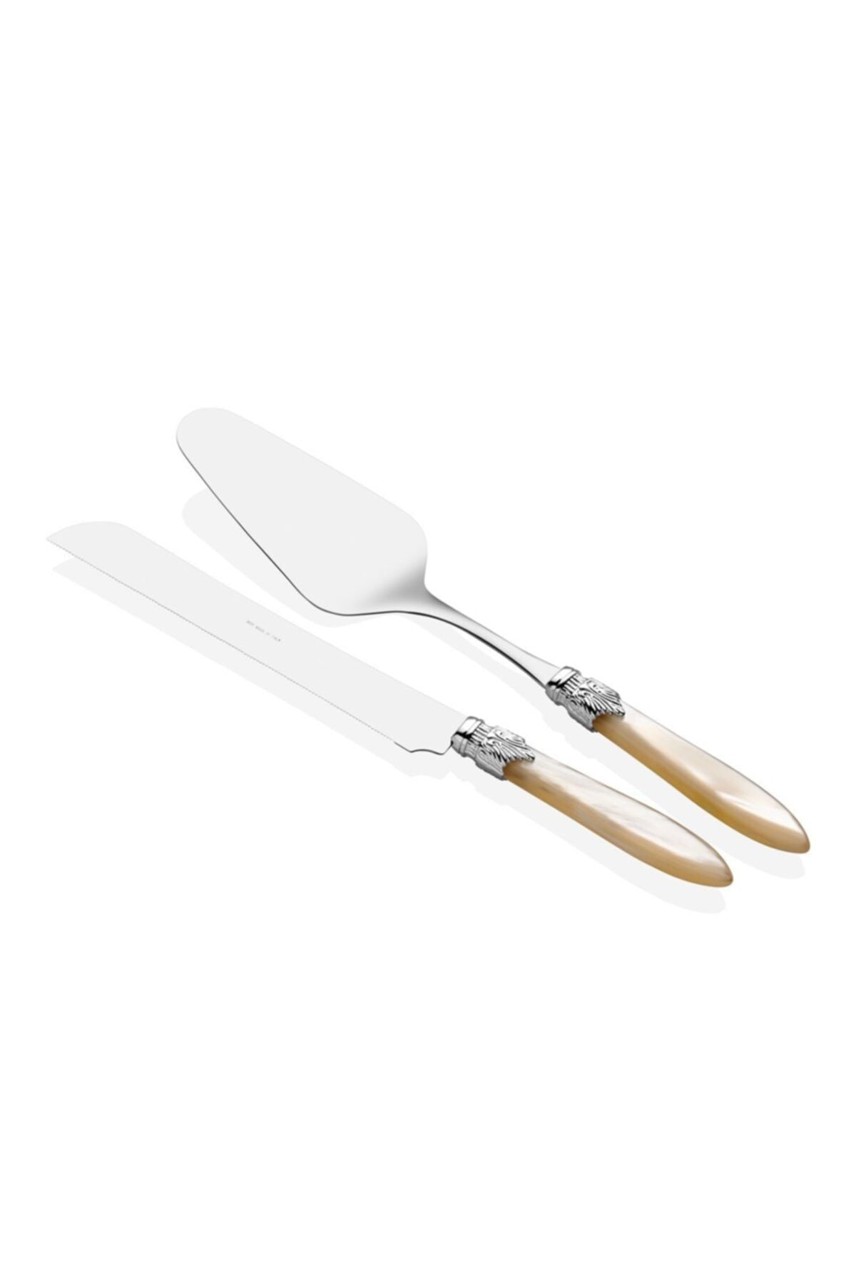 Rivadossi Laura Silver Krem Pasta Servis Seti