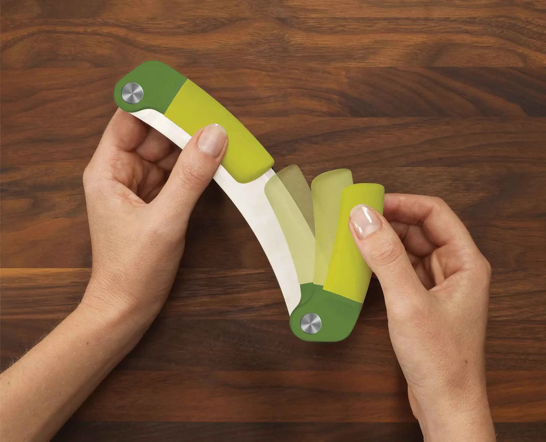 Joseph Joseph Katlanır Mezzaluna - Yeşil/Koyu Yeşil