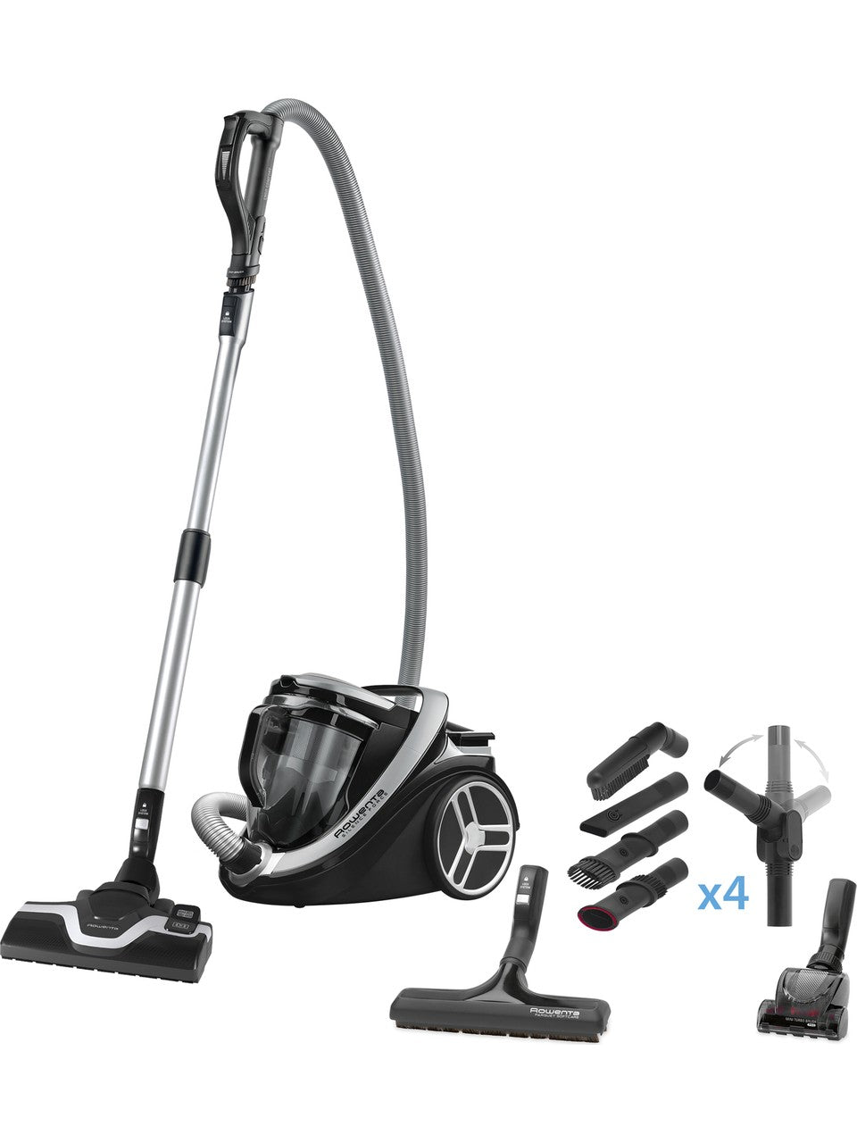 Rowenta RO7689EA SilenceForce Cyclonic Home & Car Toz Torbasız Elektrikli Süpürge - 2211400691