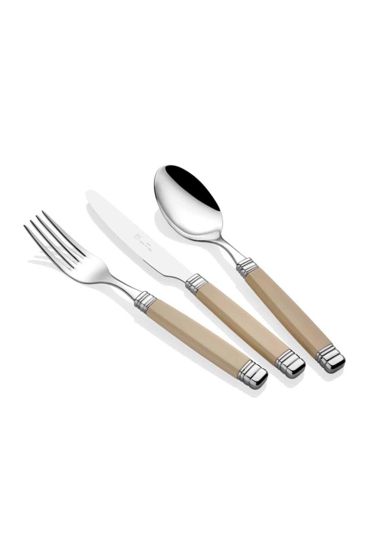 Krem 75 Parça Çatal Bıçak Seti