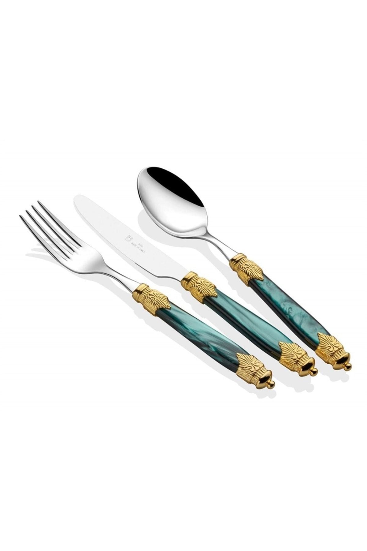 Arianna Ring Yeşil 75 parça çatal bıçak seti