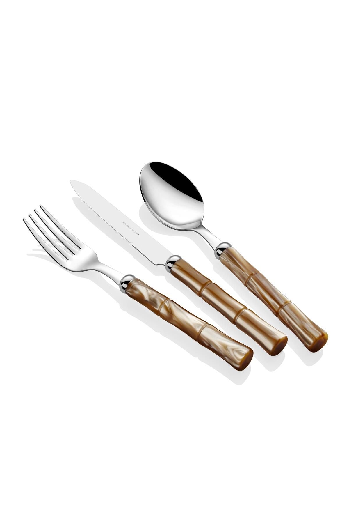 Bamboo Şampanya 75 Parça Çatal Bıçak Takımı