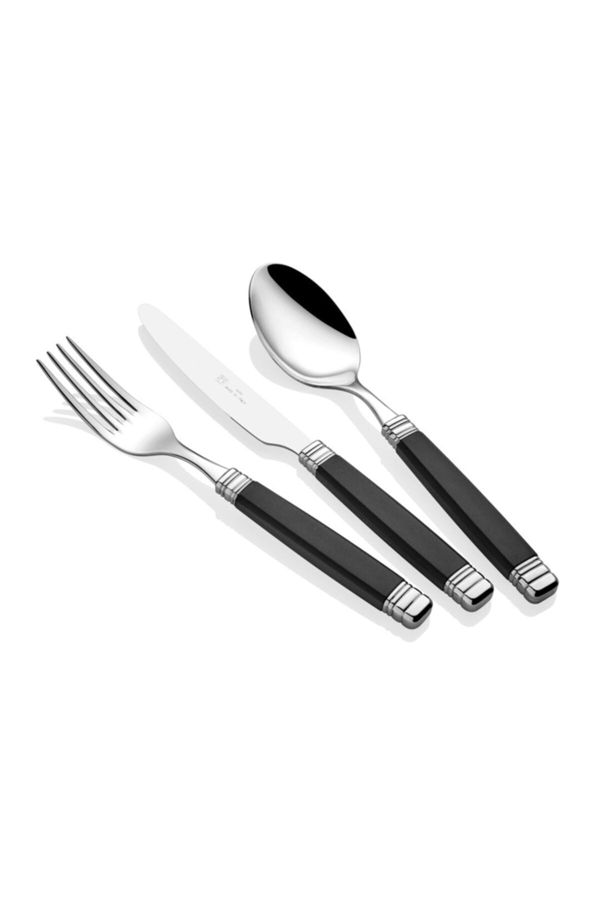 Rossini Siyah 75 Parça Çatal Bıçak Seti