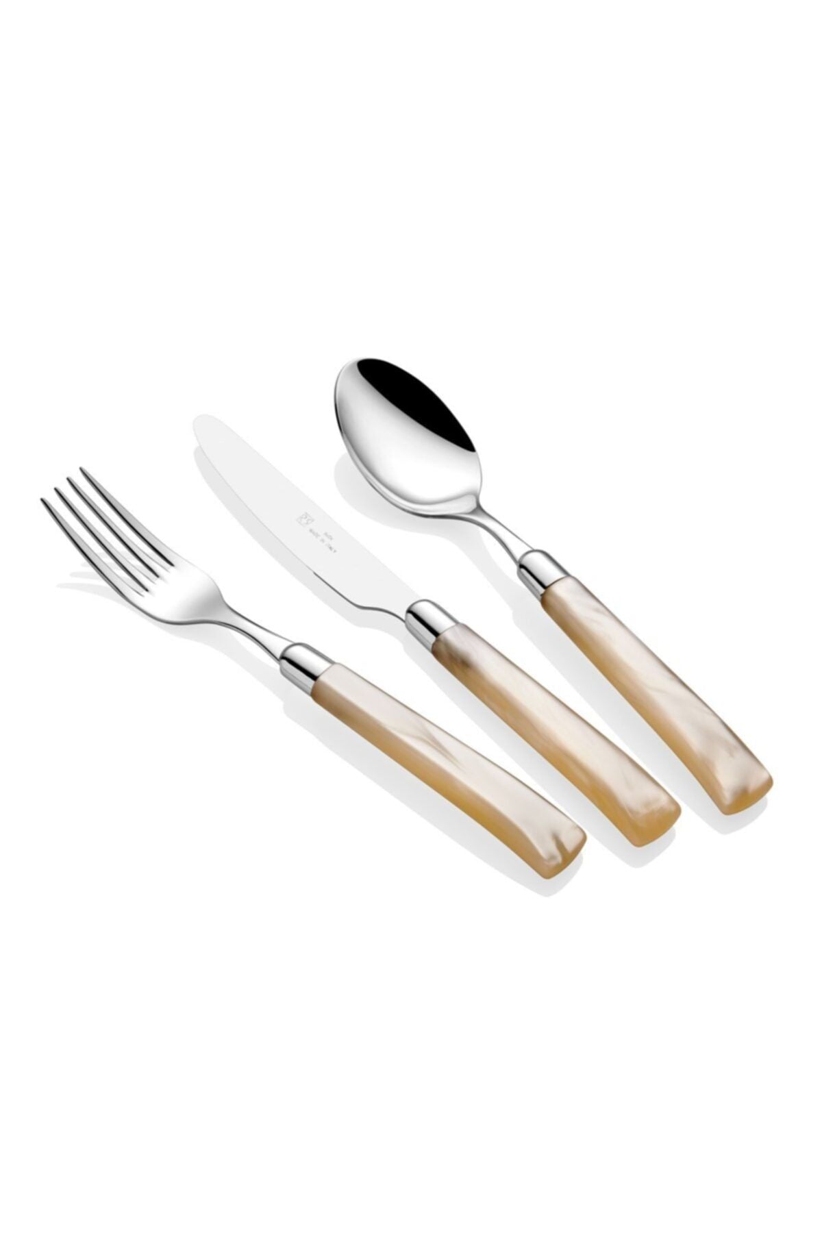 Giada Krem 75 Parça Çatal Bıçak Seti