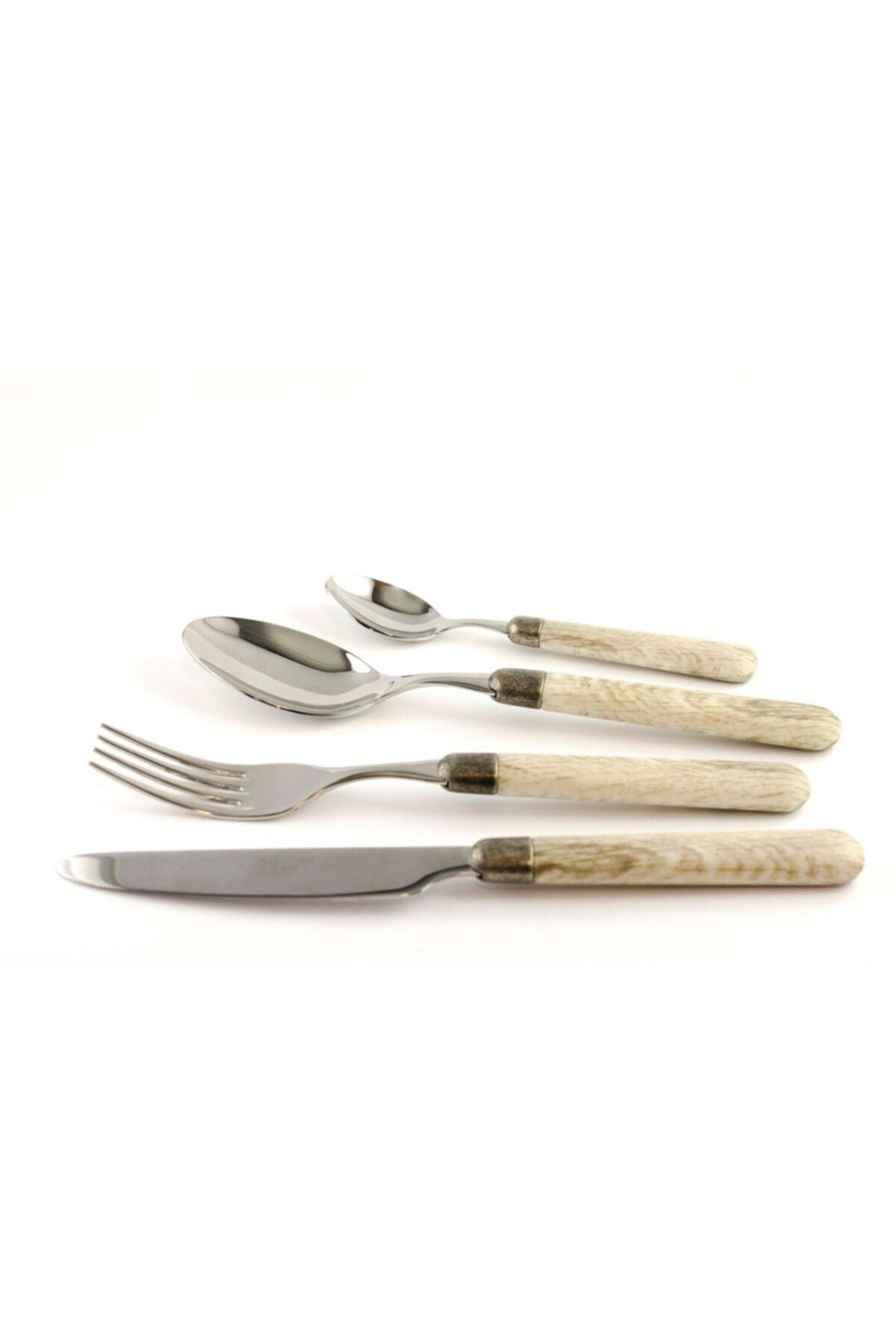 Rivadossi Cortina Krem 36 Parça Çatal Bıçak Seti