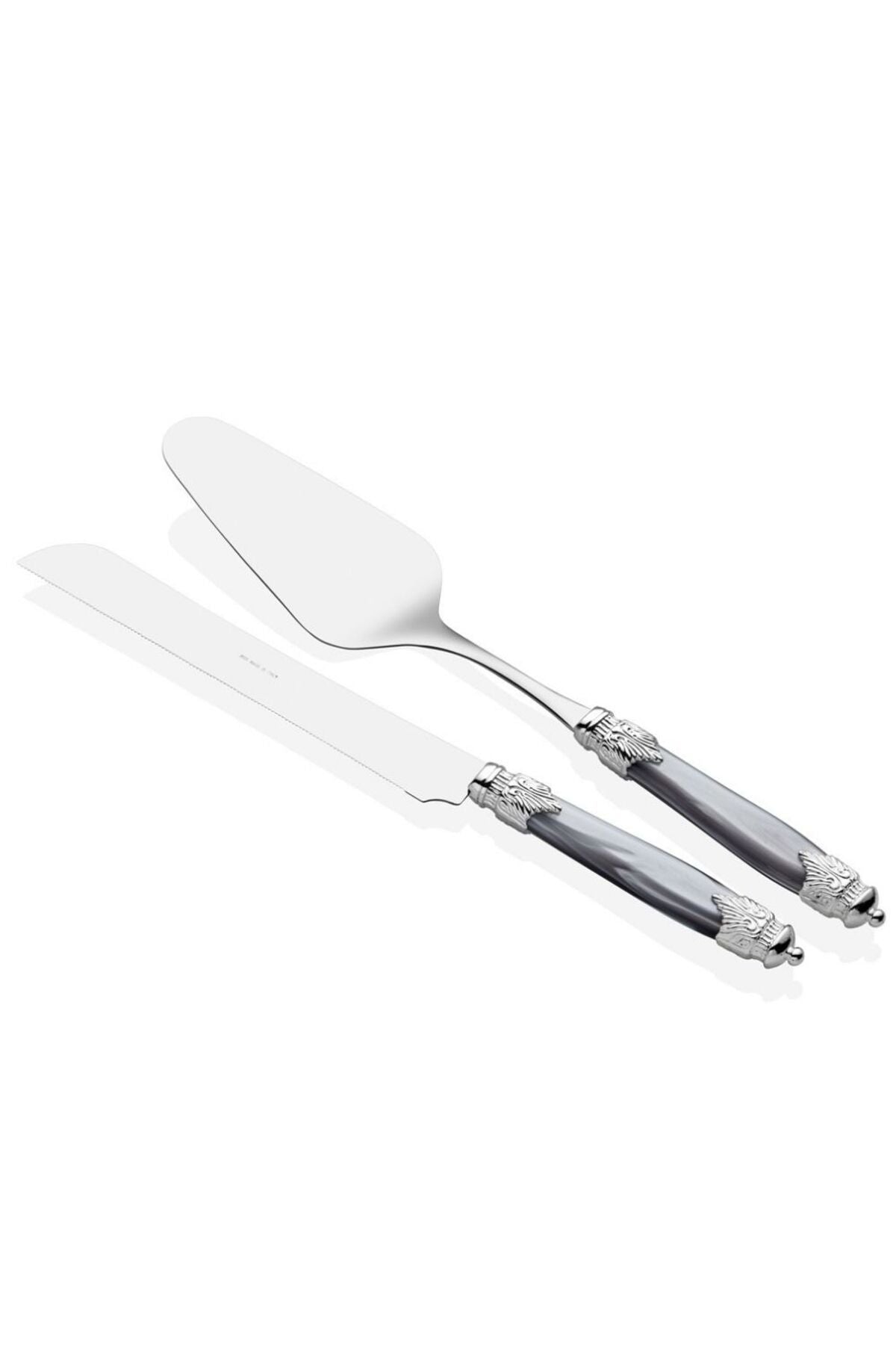 Arianna Chrome Gri Pasta Servis Seti