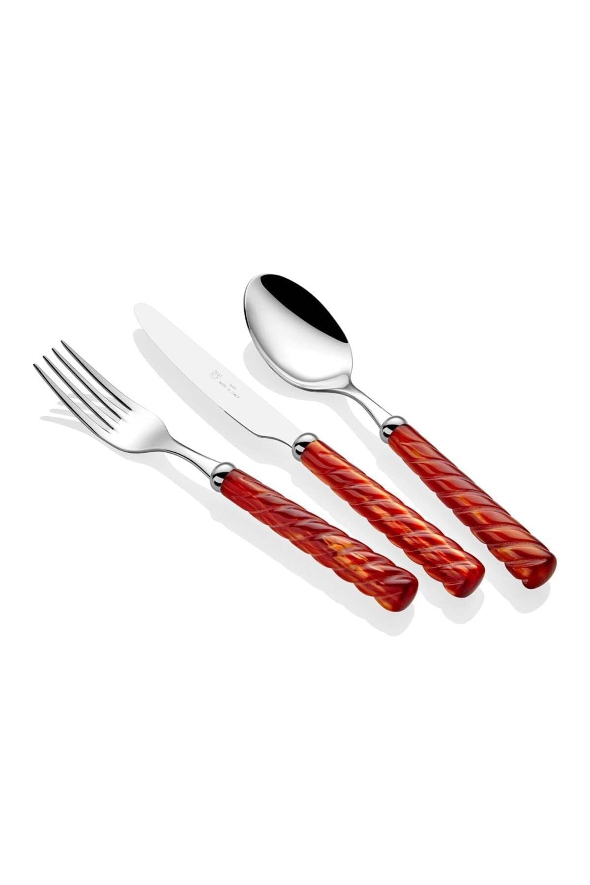 VITO Turuncu 75 Parça Çatal Bıçak takımı