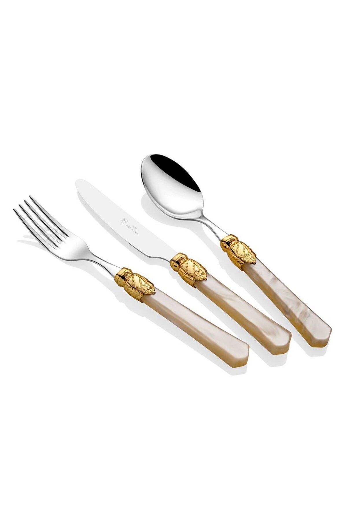 Vittoria Ring Kemik 75 Parça Çatal Bıçak Seti