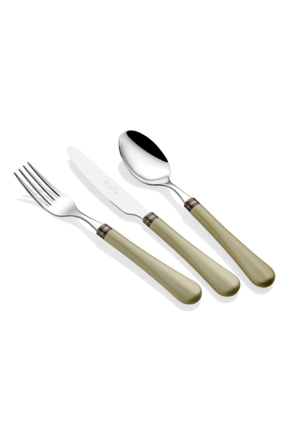 Yeşil 24 Parça Çatal Bıçak Seti