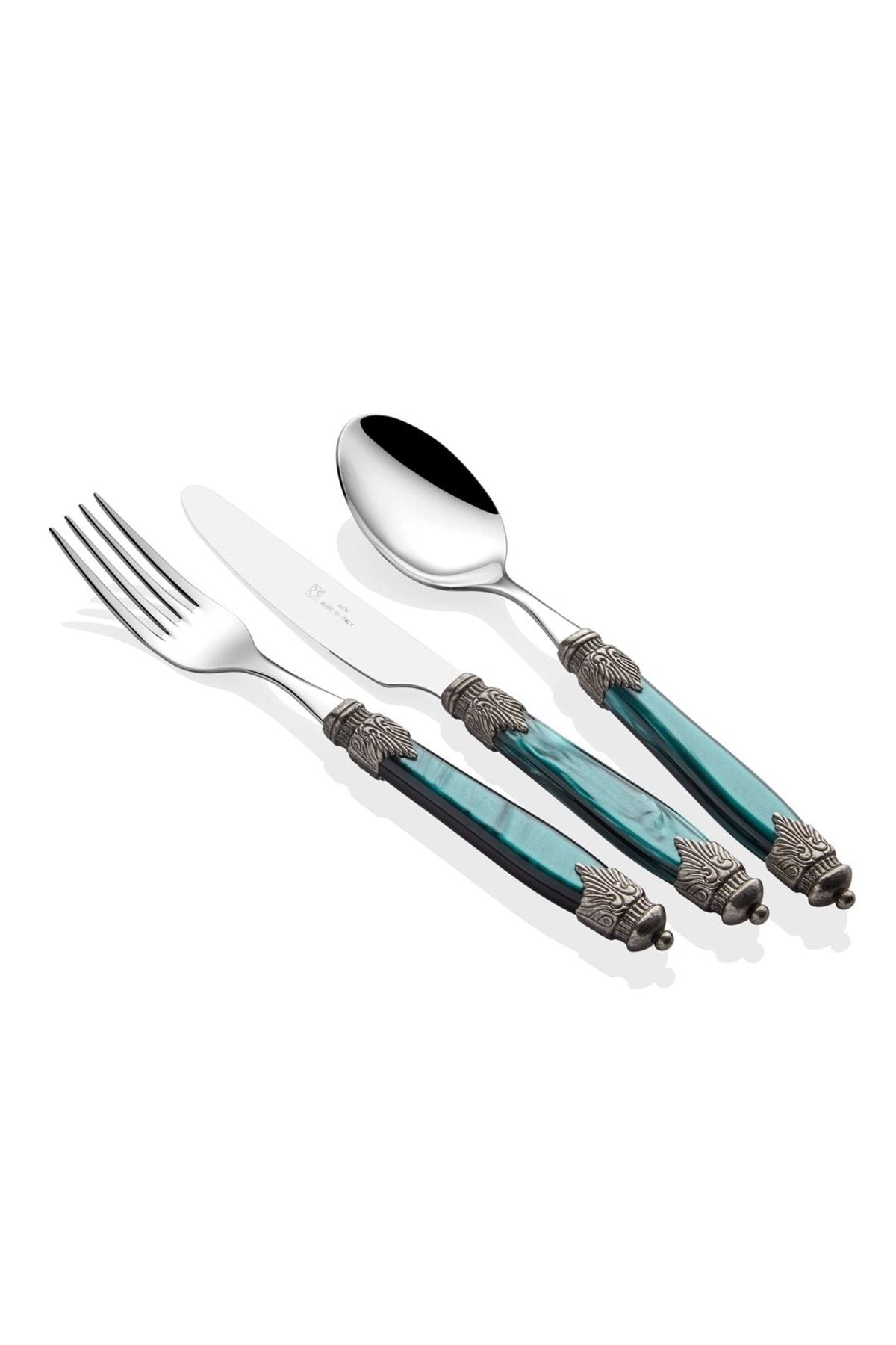 Yeşil 75 Parça Çatal Bıçak Seti