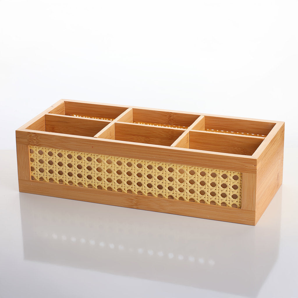 Bambu Rattan Organizer
