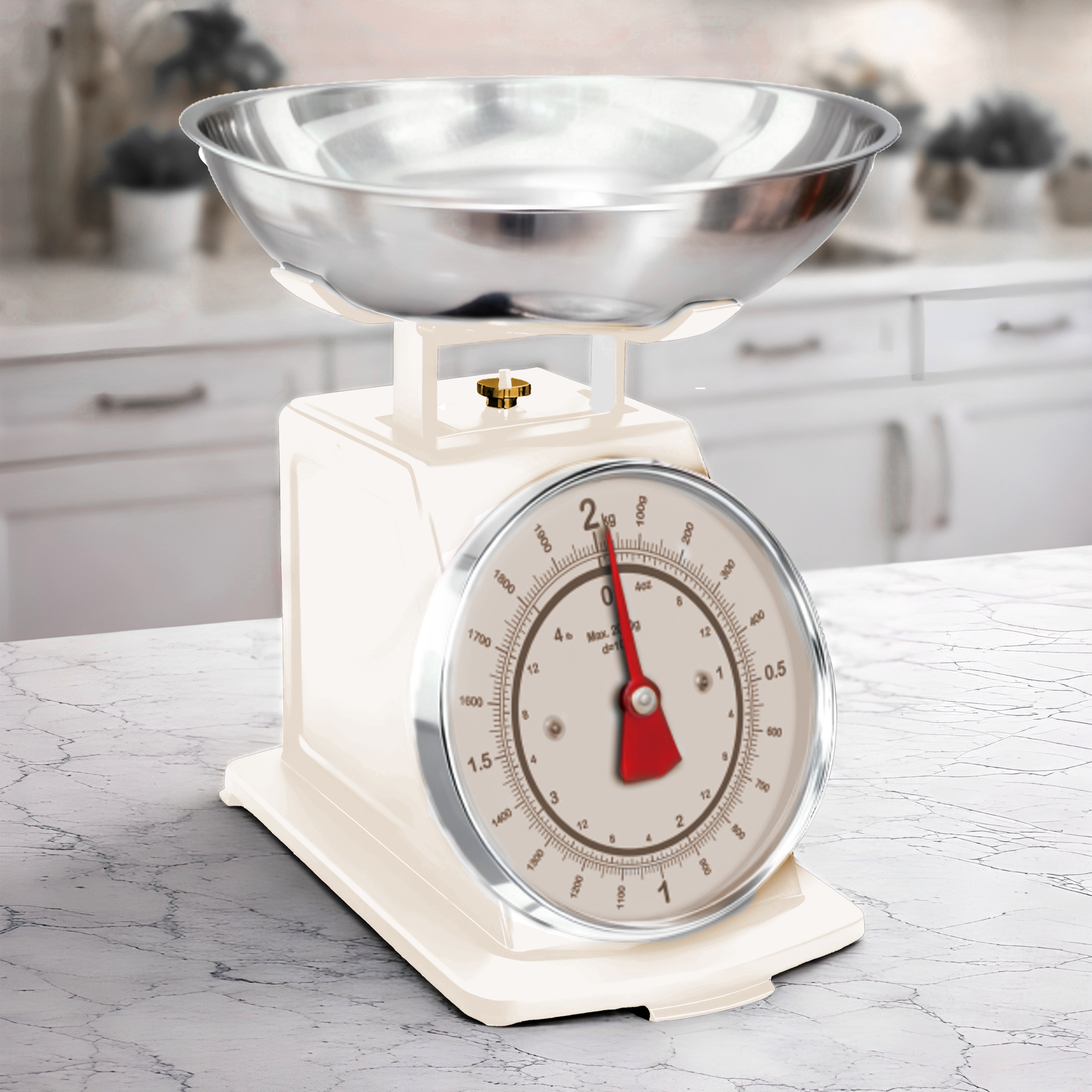 Mien Gümüş Kaseli Mutfak Terazisi