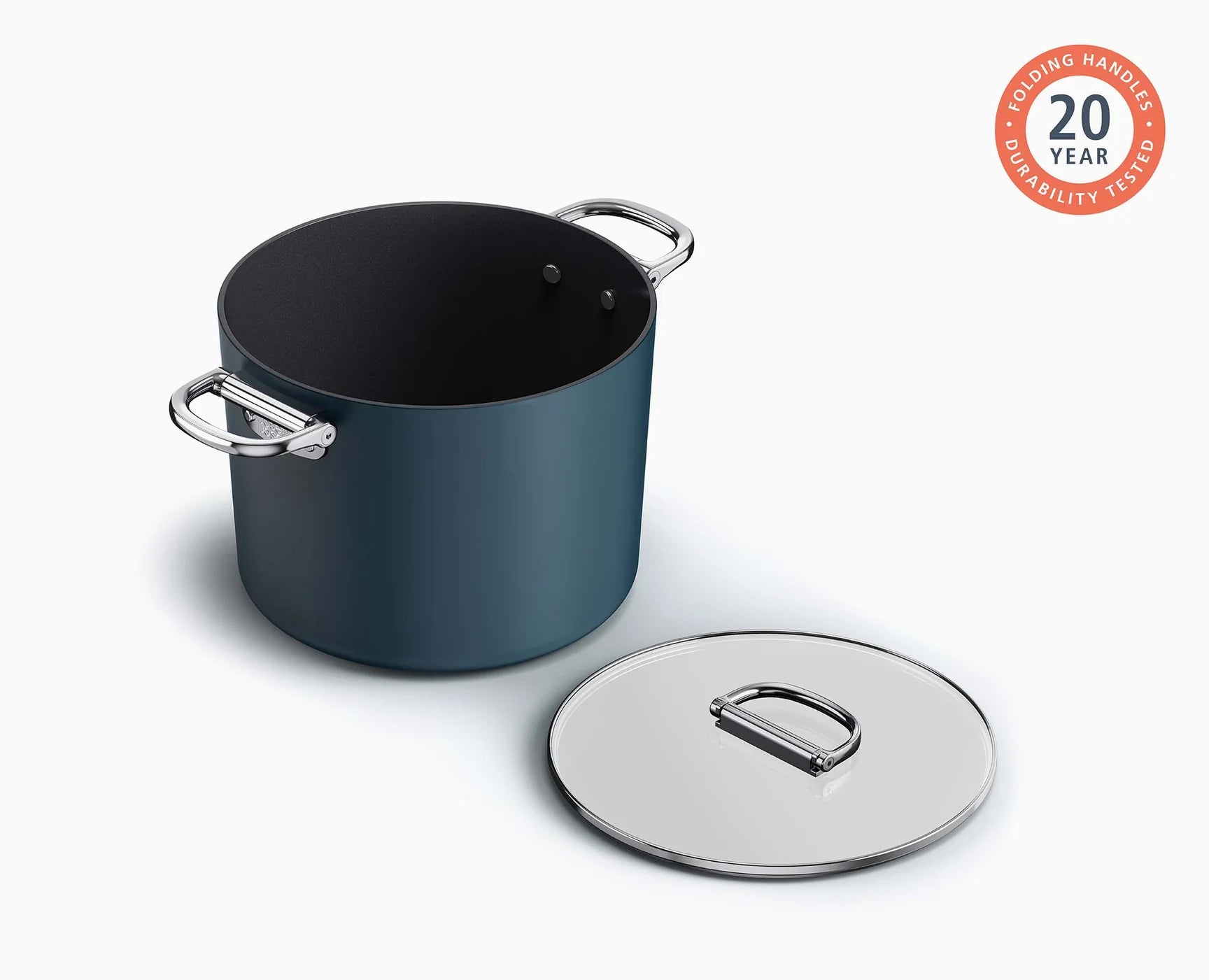 Joseph Joseph Space Katlanır Saplı Seramik Yapışmaz 25cm Tencere ve Kapak