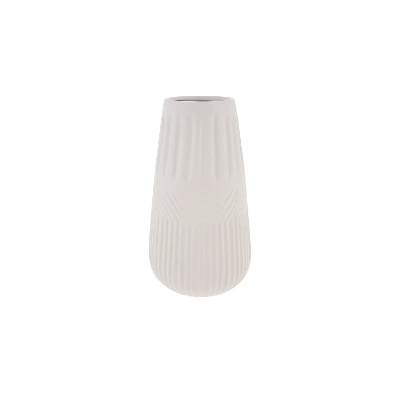 Karaca Nature Mat White Vazo 11x11x20 Cm