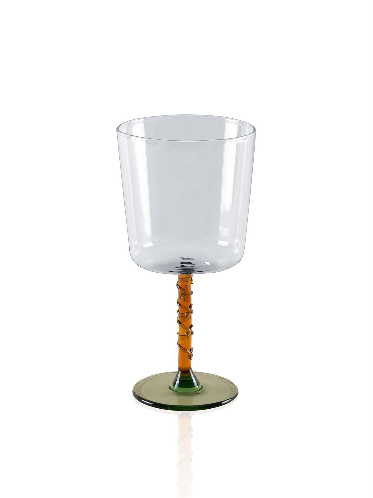 The Mia Line Şarap Kadehi Sarı 300 ml (Paket: 6 Adet)