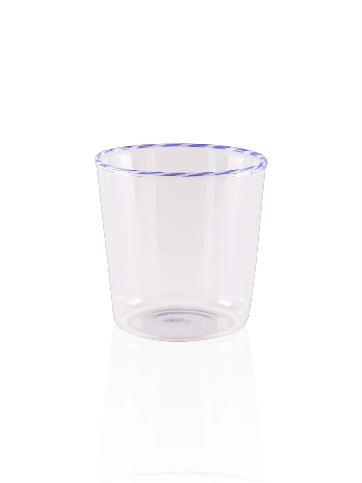 The Mia Borosilikat Su Bardağı Mavi 320 ml (Paket: 4 Adet)