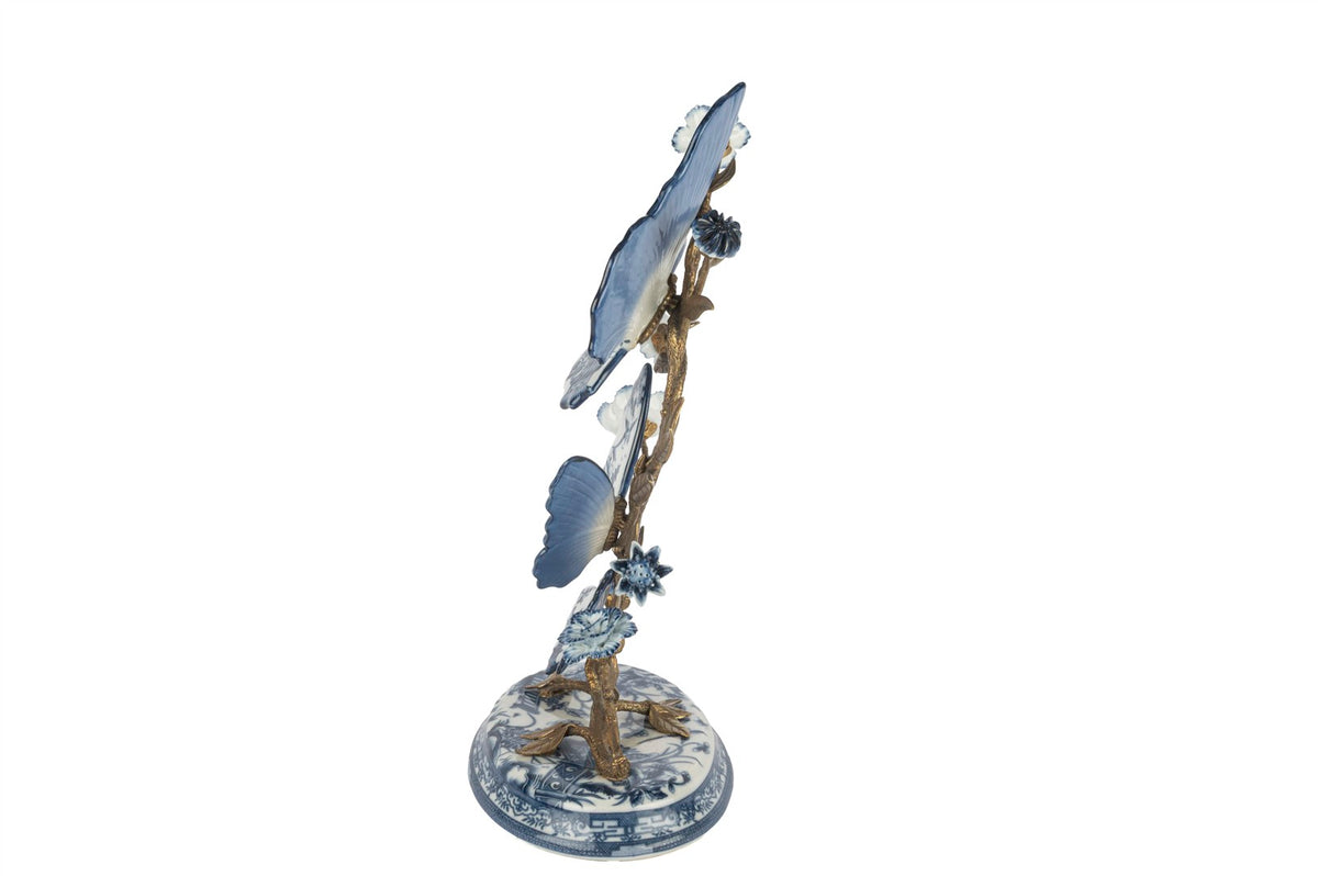 Mikasa Moor Mavi Kelebek Standı 25x45cm