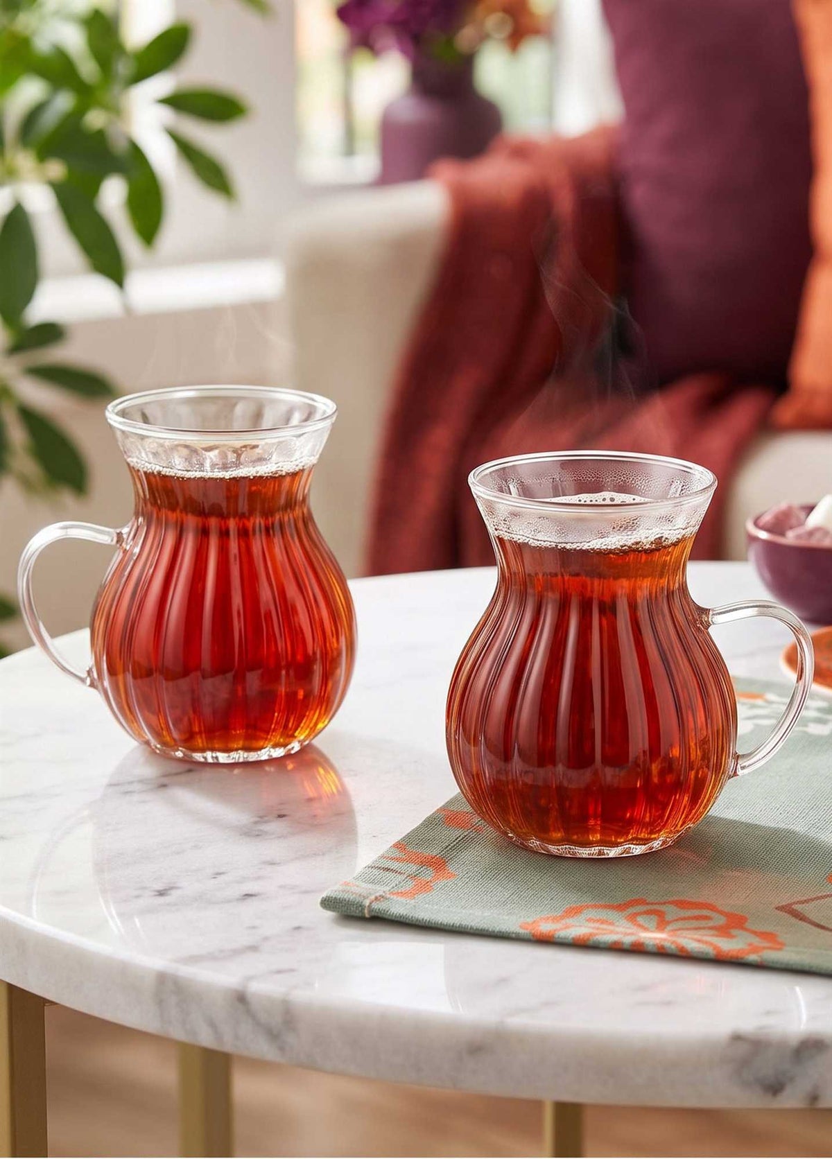 The Mia Kulplu Çay Bardağı 6 Kişilik 545