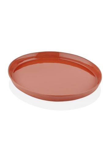 The Mia Cotta Limoges Servis Tabağı Terracota 27 cm (Paket: 4 Adet)