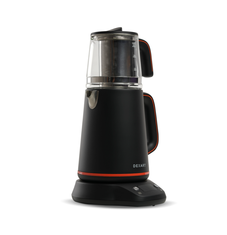Dexart PerfectTea Dijital Çay Makinesi Black Steel