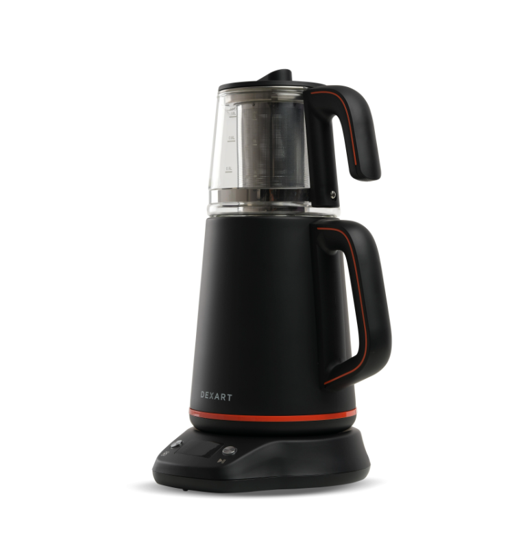 Dexart PerfectTea Dijital Çay Makinesi Black Steel