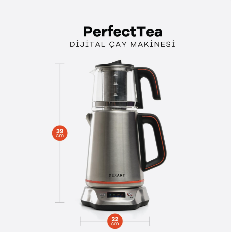 Dexart PerfectTea Dijital Çay Makinesi