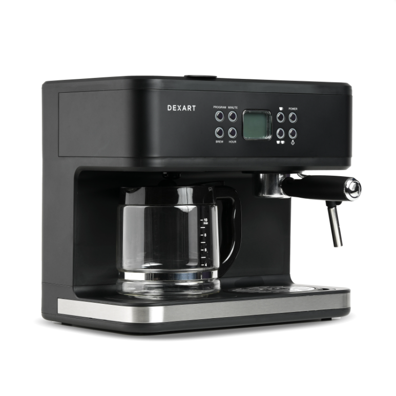 Dexart HomeBarista 3-in-1 Filtre Kahve & Espresso Makinesi