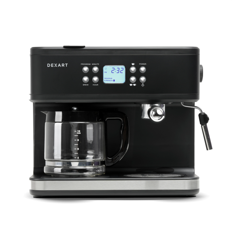 Dexart HomeBarista 3-in-1 Filtre Kahve & Espresso Makinesi