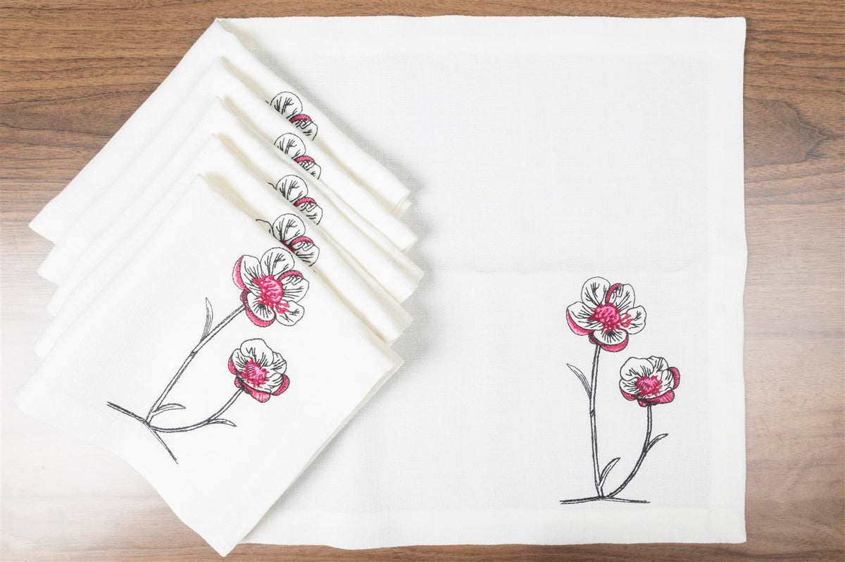 Mikasa Moor Fey 6lı peçete 40x40