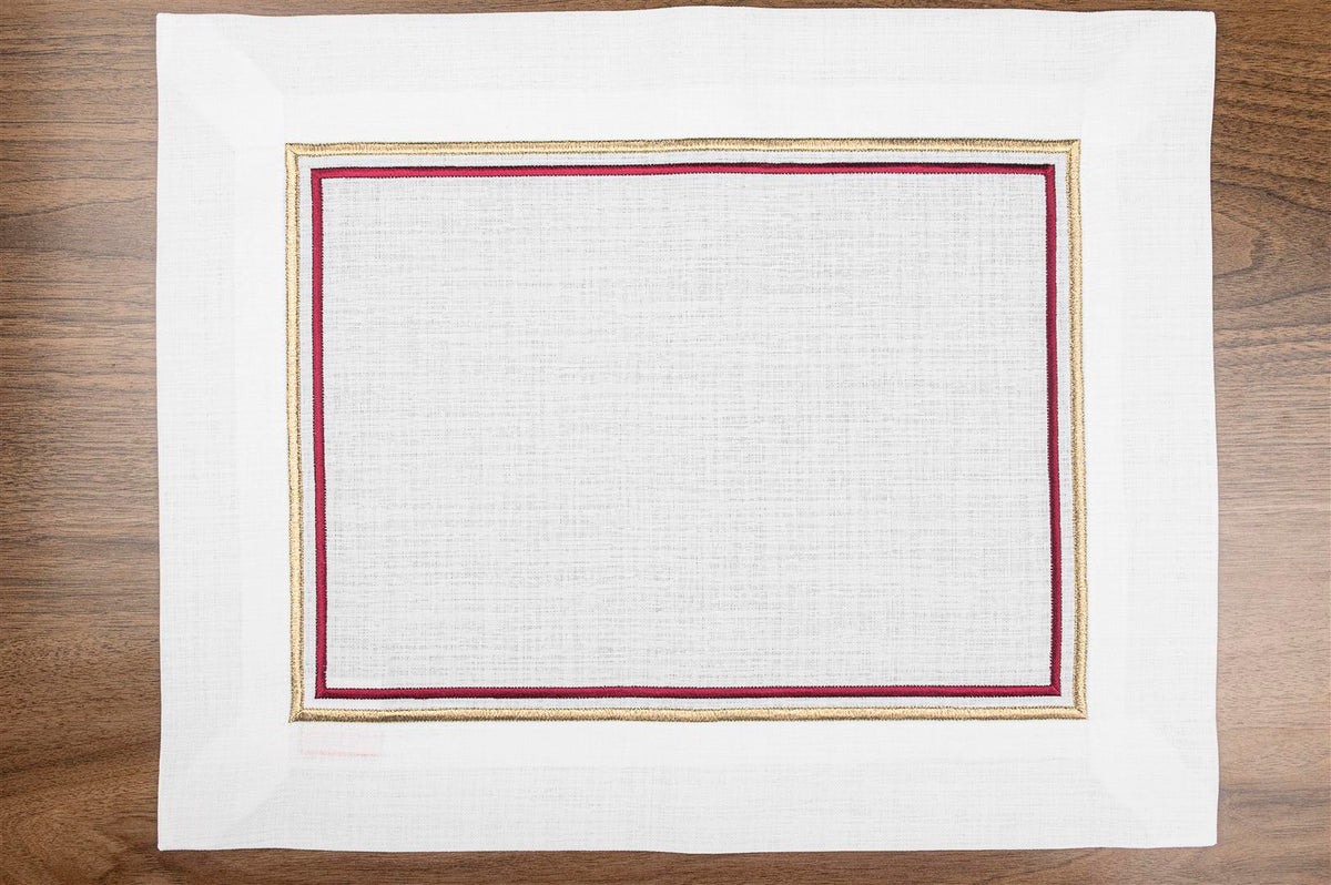 Mikasa Moor Celine BordoAltın Amerikan Servisi 6'lı 40x50