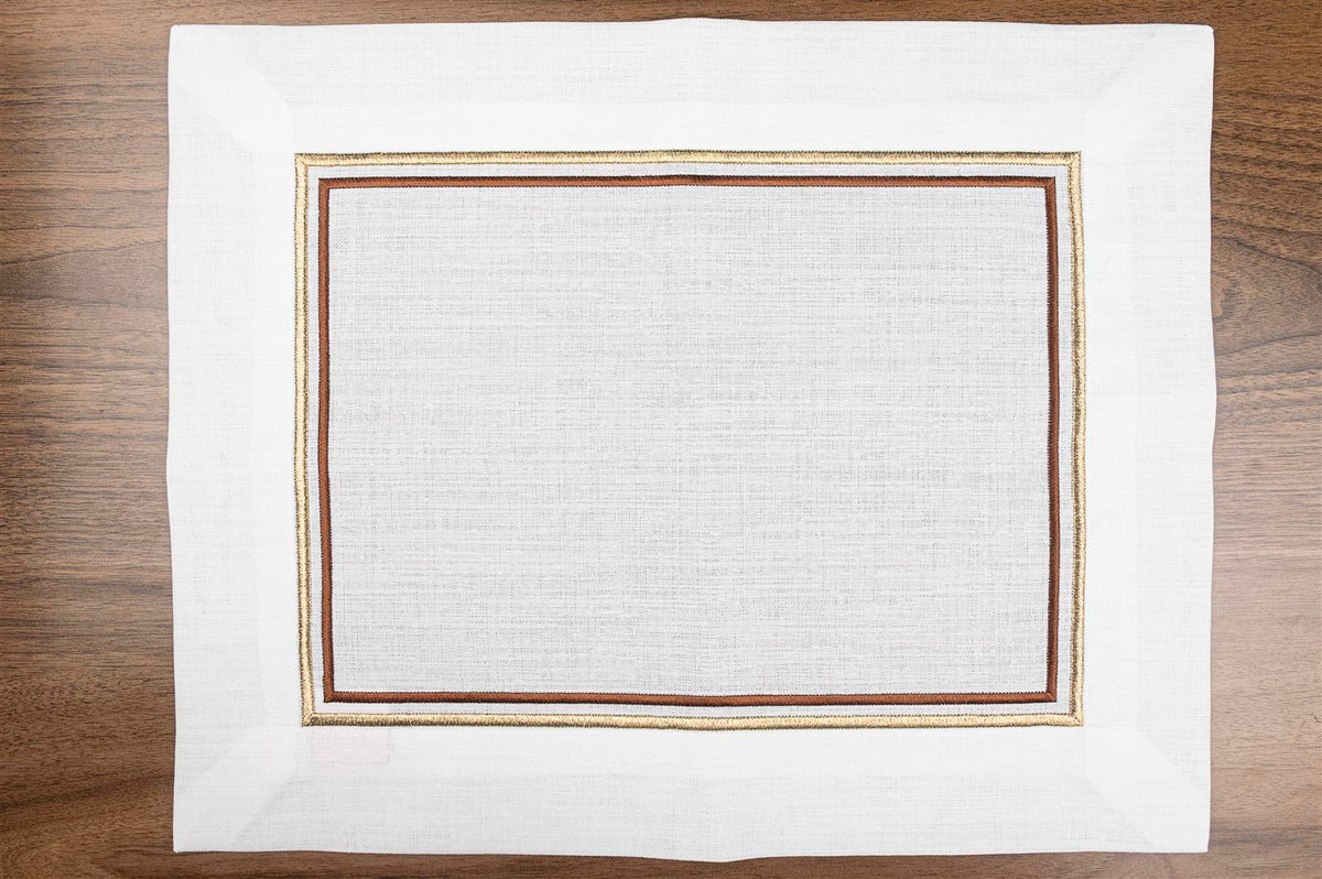 Mikasa Moor Celine KahveAltın Amerikan Servisi 6'lı 40X50