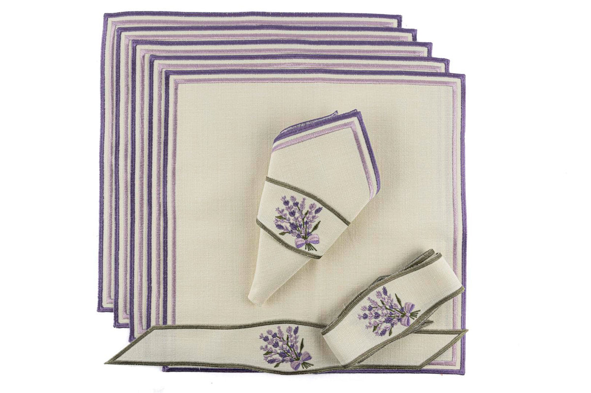 Mikasa Moor Violet 6lı pecete Pecetelik