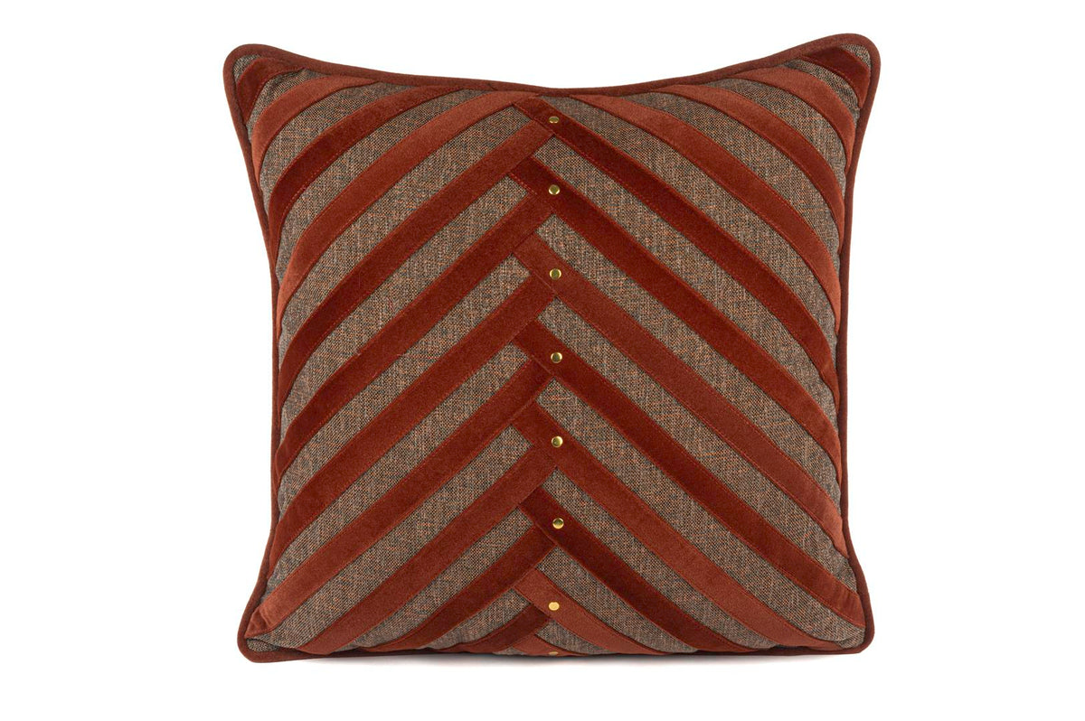 Mikasa Moor Love Çizgili 50x50 Yastık