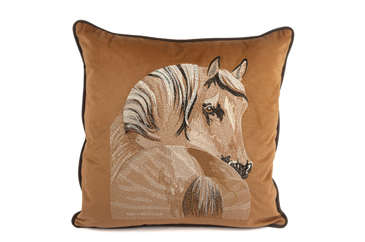 Mikasa Moor Pegasus 50x50 At Nakışlı Yastık