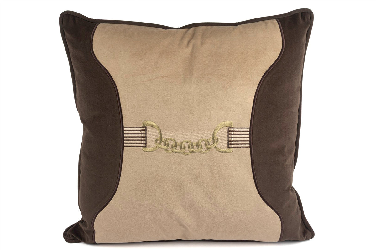Mikasa Moor Pegasus 55x55 Zincir Nakışlı Yastık