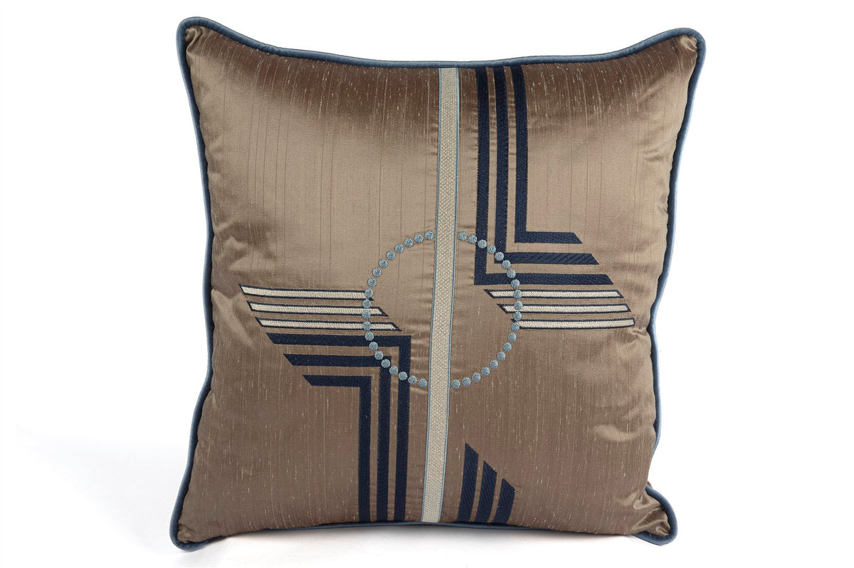 Mikasa Moor Mane Vizon Mavi 50x50 Yastık