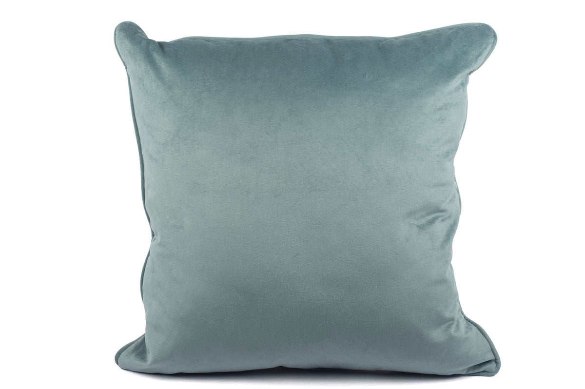 Mikasa Moor Amira Mavi bordürlü 55x55 Yastık