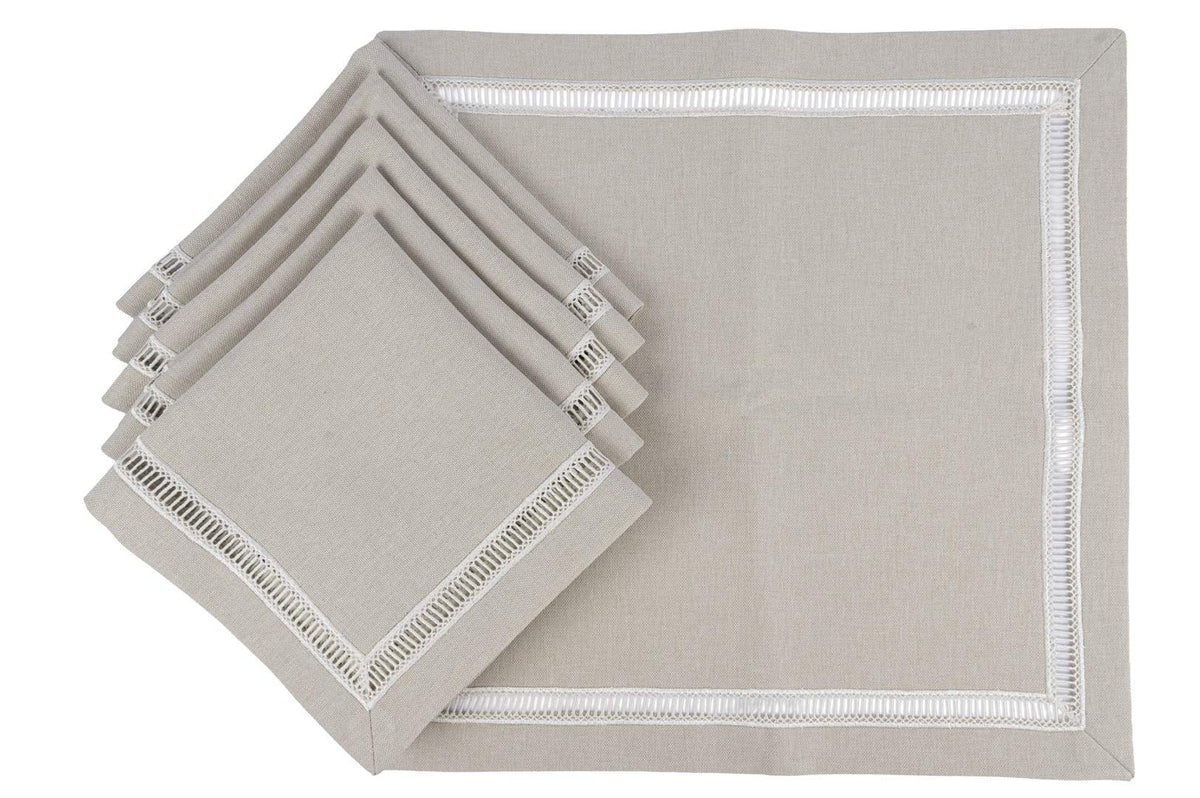 Mikasa Moor Harmonie Bej 6lı Peçete