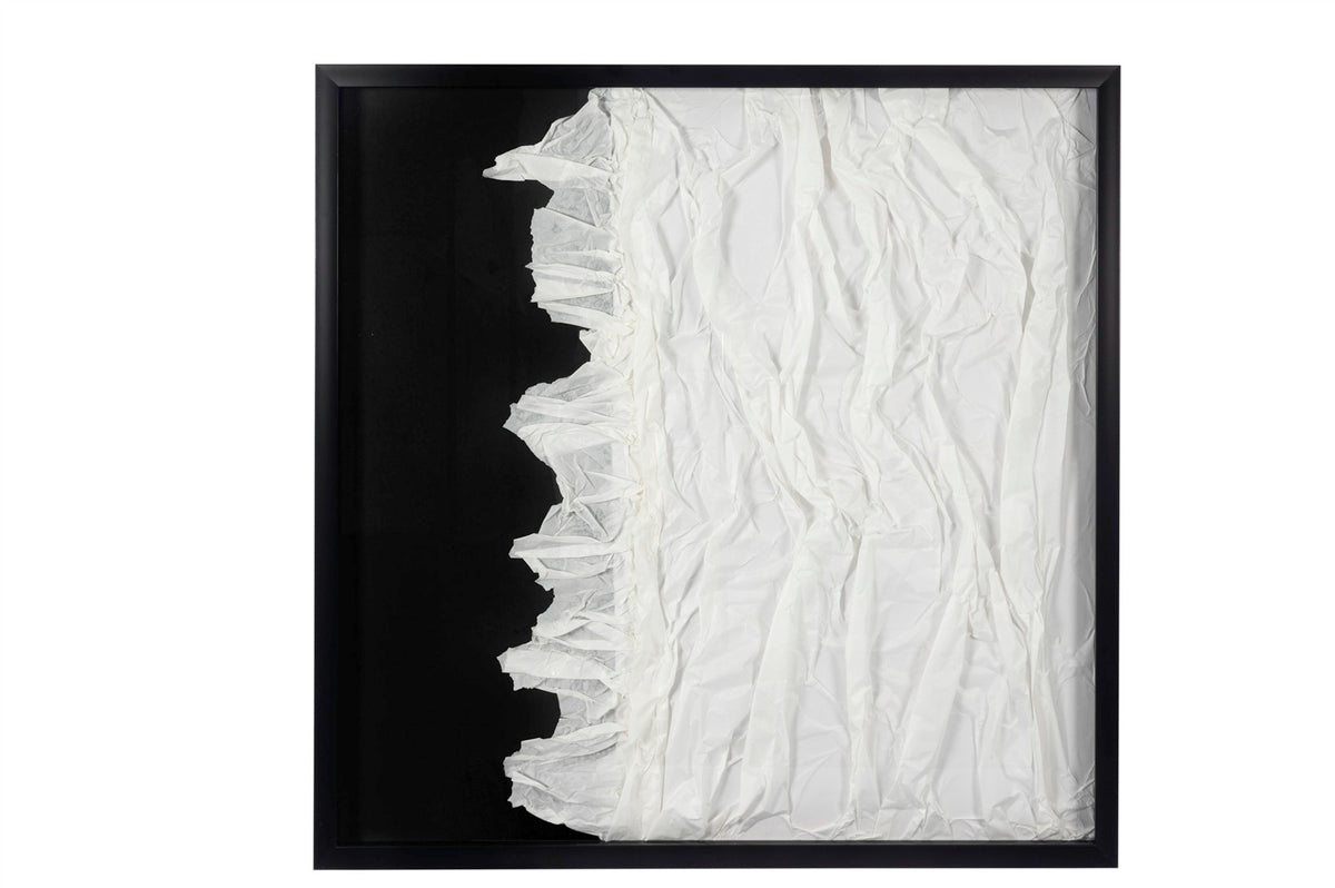 Mikasa Moor Siyah beyaz 100x100 tablo