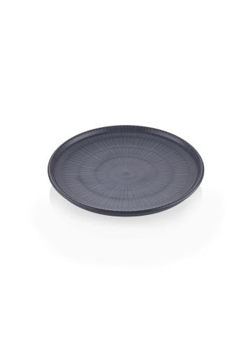The Mia Noon Pasta Tabağı 6'lı Set Gri 19 cm