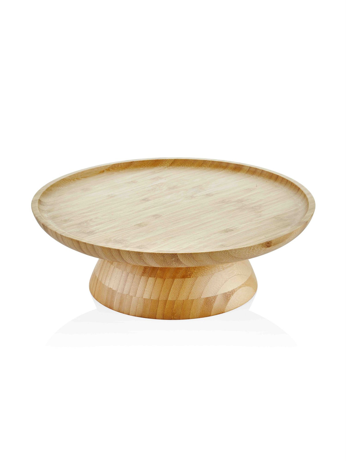The Mia Natura Bambu Ayaklı Sunum Tahtası 28x10 cm (Paket: 2 Adet)