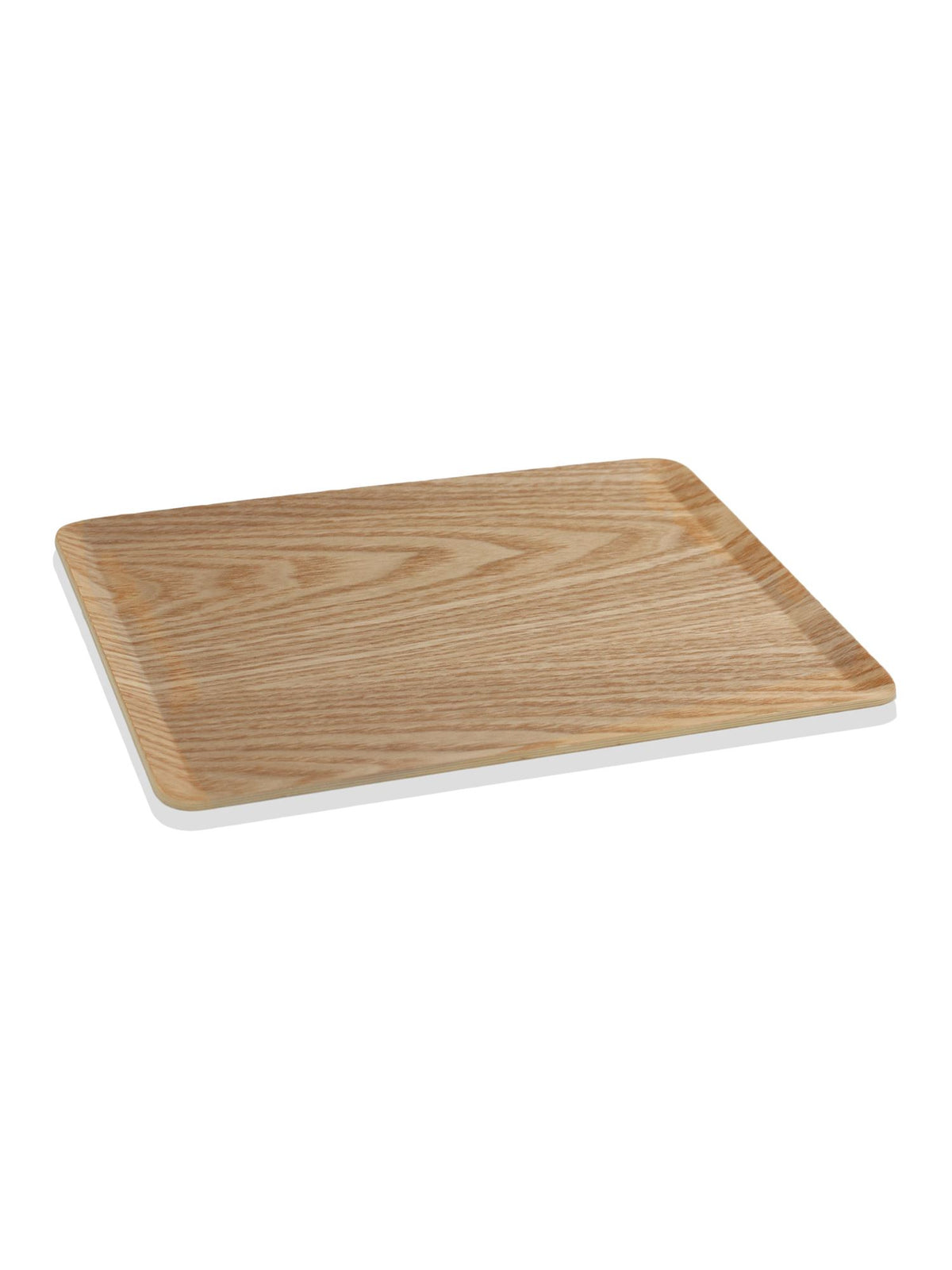 The Mia Natura Kaydırmaz Ahşap Tepsi 36x28 cm (Paket: 2 Adet)