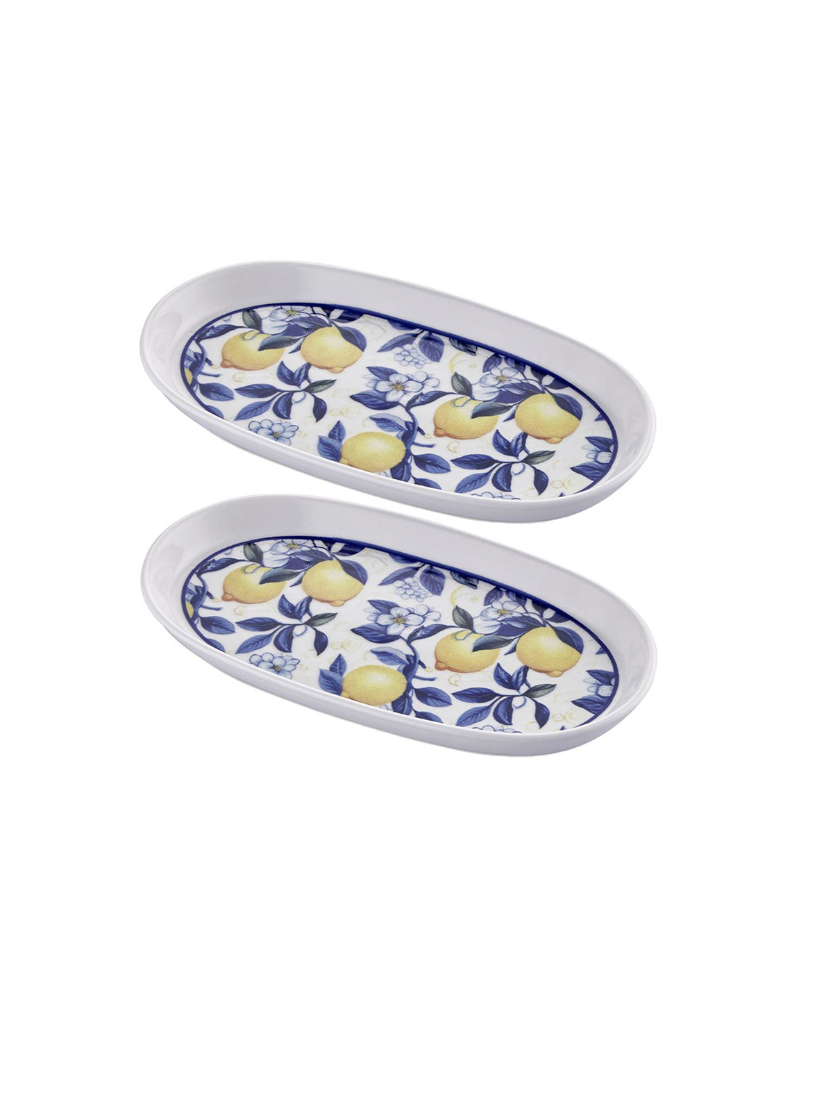 The Mia Odore Di Limone Oval Servis Tabağı 2'li Set 23 cm