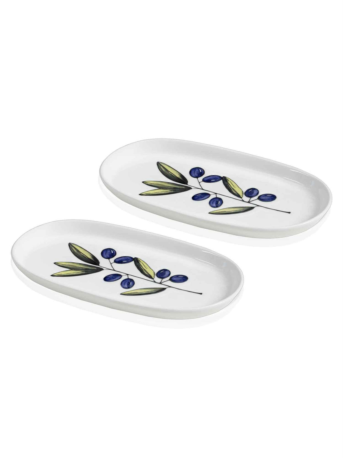 The Mia Olivos Oval Servis Tabağı 2'li Set 29 cm