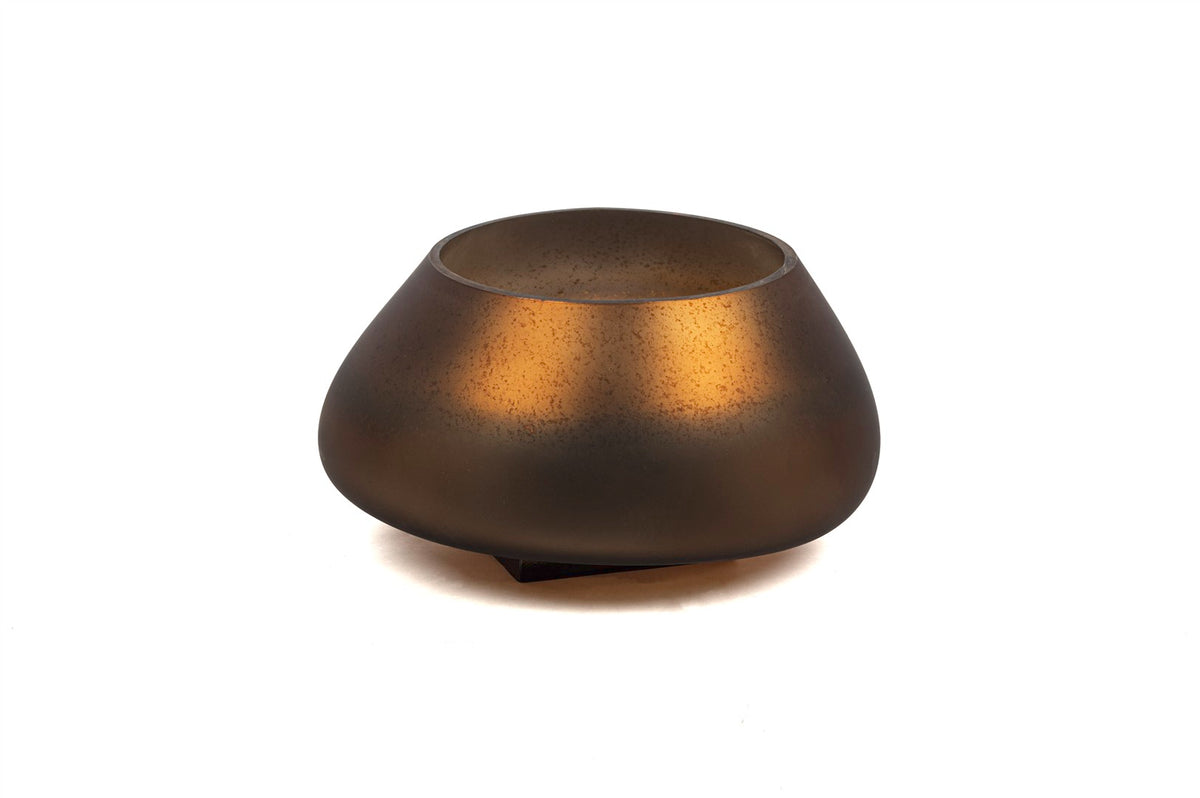 Mikasa Moor Bronz Cam Mantar Vazo30X16