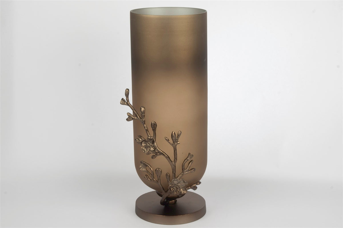 Mikasa Moor Smoke Bronz Vazo 23x44cm