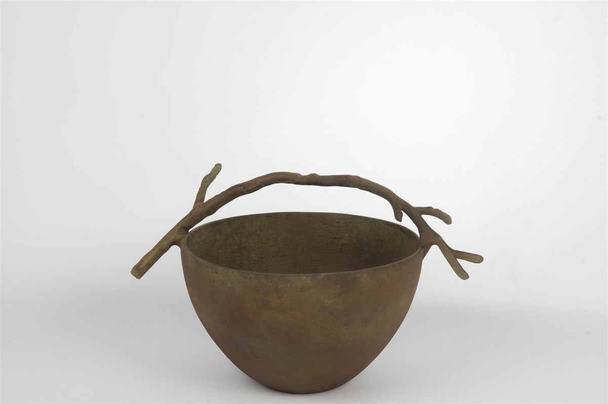 Mikasa Moor Smoke Bronze Dekoratif Kase 37x5x23cm