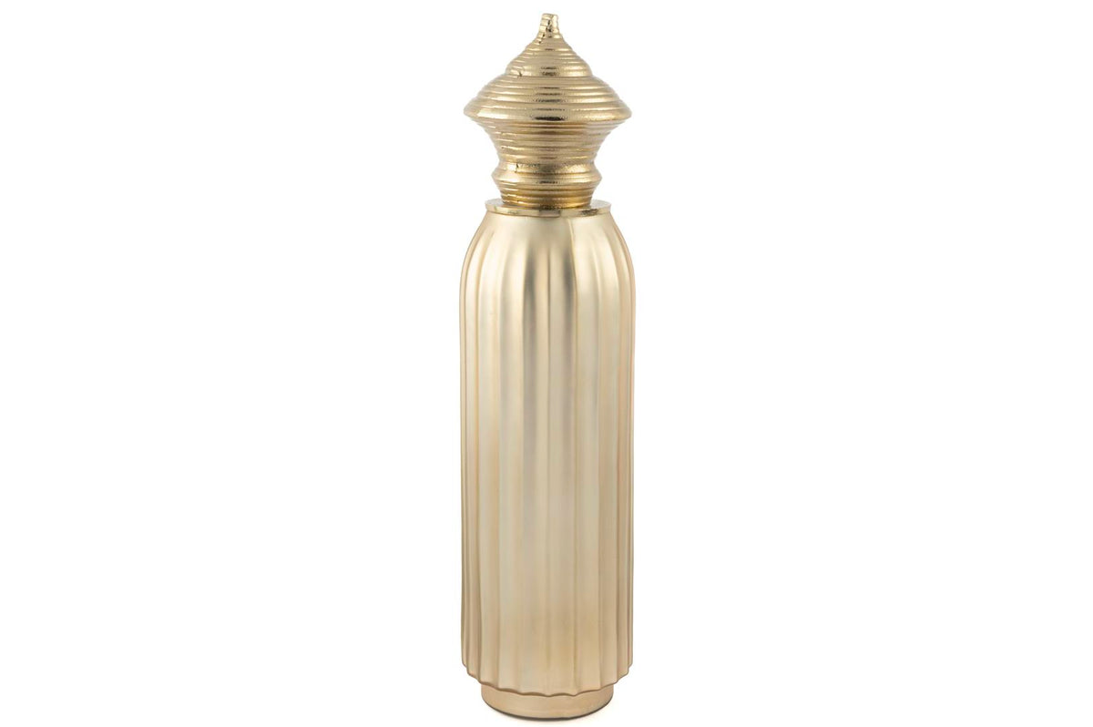 Mikasa Moor Ashey Gold Kapaklı Cam Küp 15x62cm
