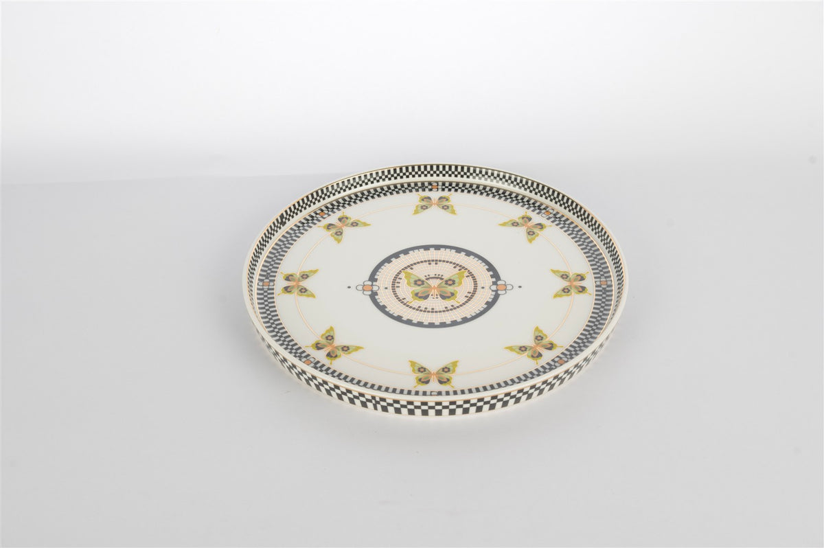 Mikasa Moor Monarch Siyh Beyz 6lı Tatlı Tabağı 19cm